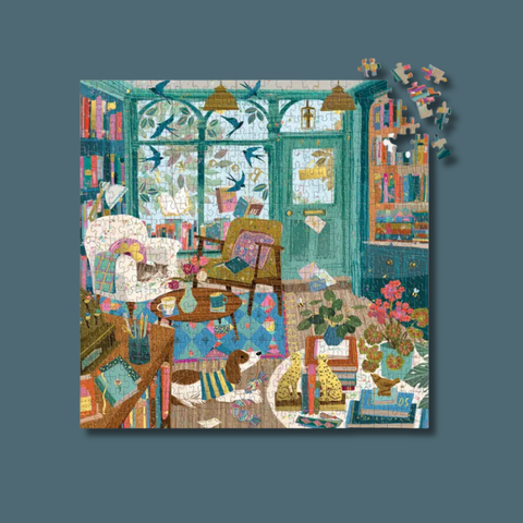 Bookshop Afternoon 500 Piece Foil Puzzle