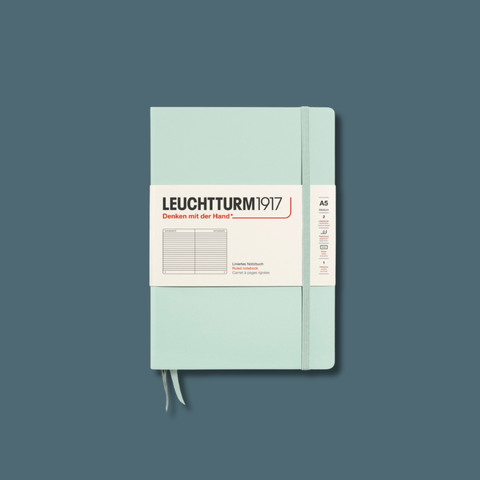 Mint A5 Lined Leuchtturm Notebook