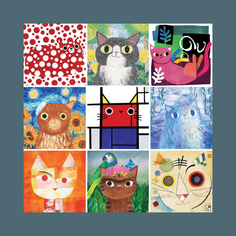 Artsy Cats Puzzle