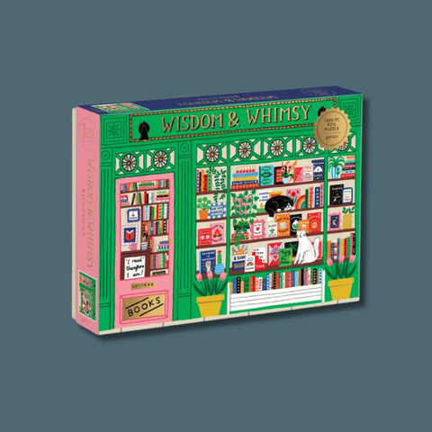 Wisdom And Whimsy Bookshop Foil Puzzle