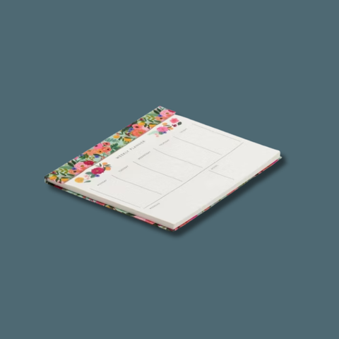 Garden Party Weekly Desk Planner