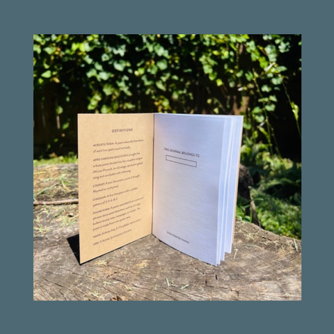 Take Note: A Nature Journal For Poets And Wanderers