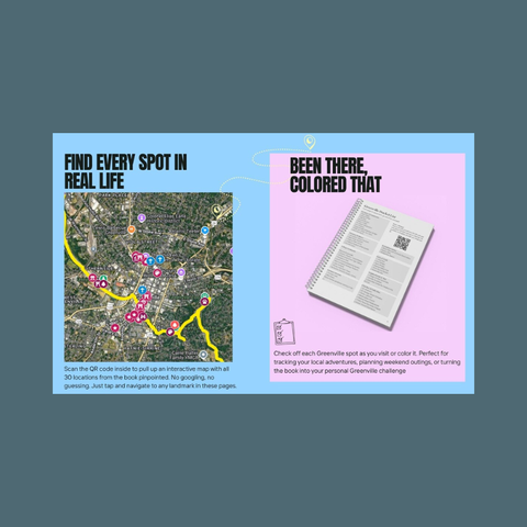 Color Me GVL: Greenville, SC Coloring Book