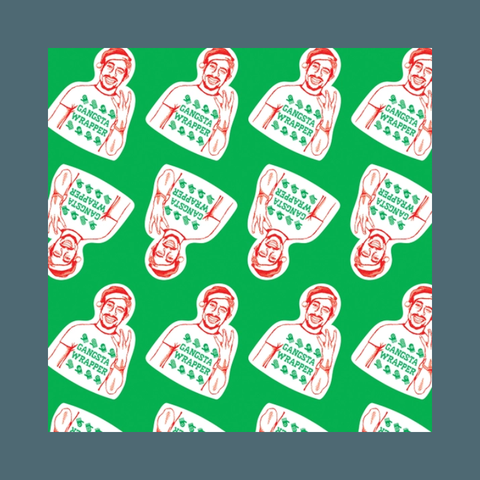 Gangsta Wrapper Tupac Wrapping Paper Sheets Roll