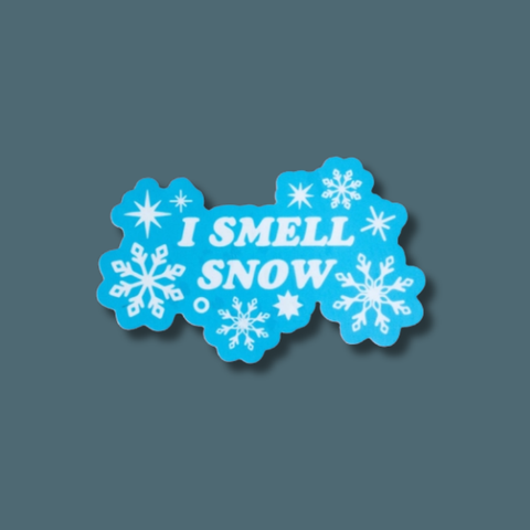 I Smell Snow Sticker