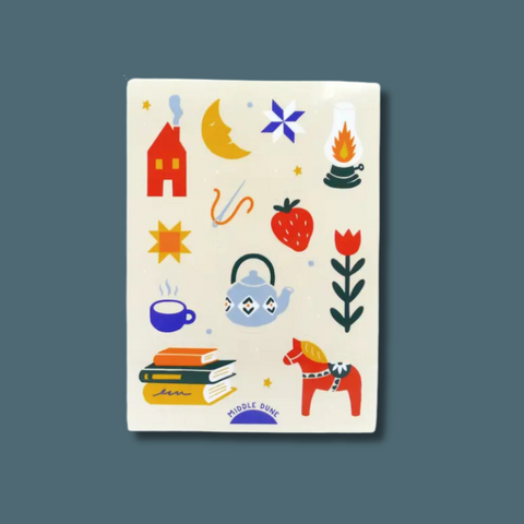 Cozy Cottagecore Sticker Sheet