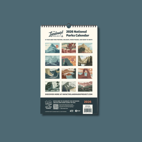 2026 National Parks Calendar