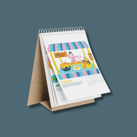2026 Market Days Desk Calendar 