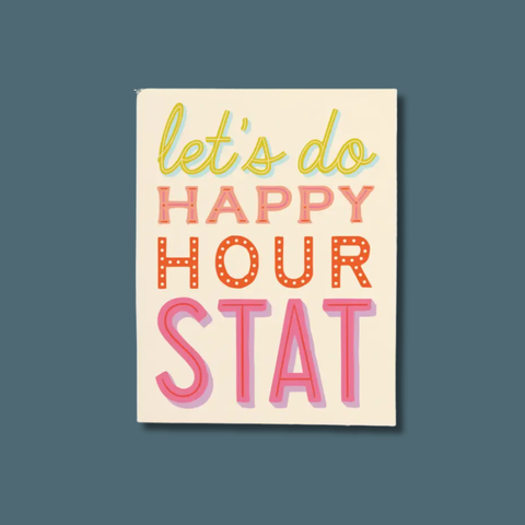 Let’s Do Happy Hour Stat Card
