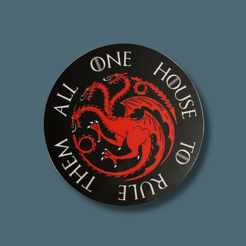 House Targaryen Vinyl Sticker