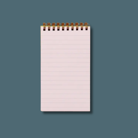 Goldfish Crackers Letterpress Spiral Notebook