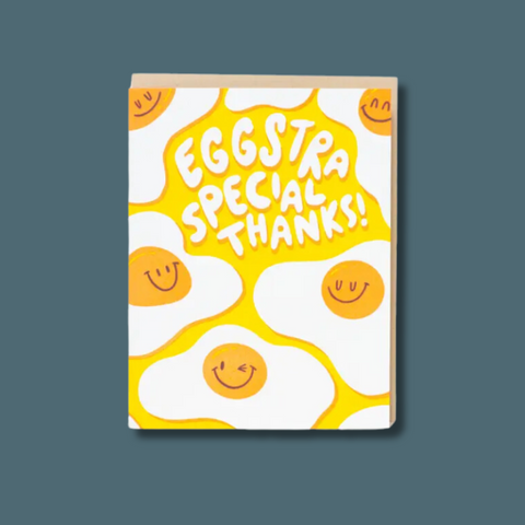 Thank You Eggs Letterpress Card