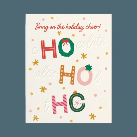 Naughty Holiday Cheer Card