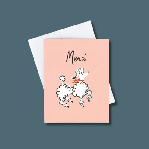 Merci Thank You Card