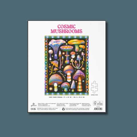 Cosmic Mushrooms 1000 Piece Puzzle