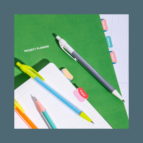 Vibrant Sticker Tabs 