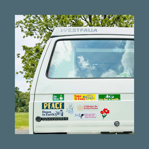 Go For A Walk Bumper Magnet
