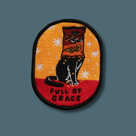 Full Of Grace Cat Sticky Patch