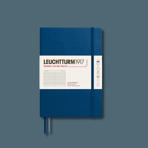 Port Red Leuchtturm1917 Ruled Notebook A5