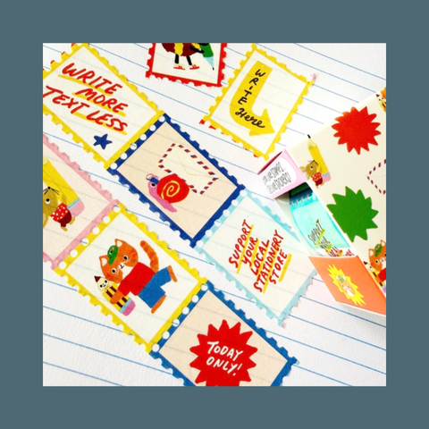 Karen Shoppers Stamp Washi Tape