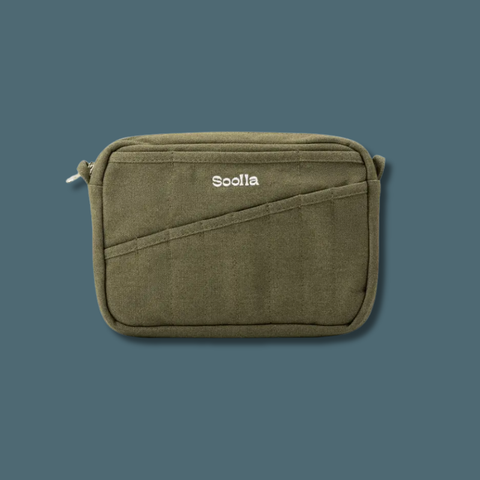 Soolla Studio Pouch Deep Forest Green