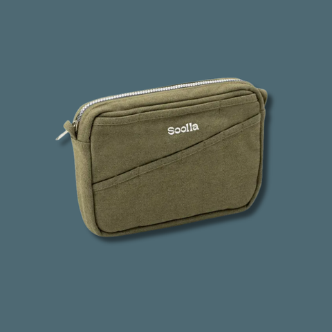 Soolla Studio Pouch Deep Forest Green