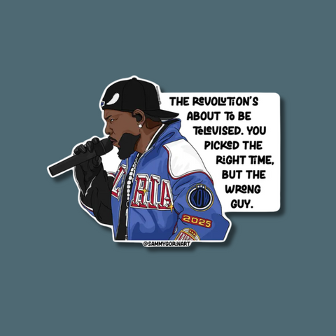Kendrick Revolution Sticker