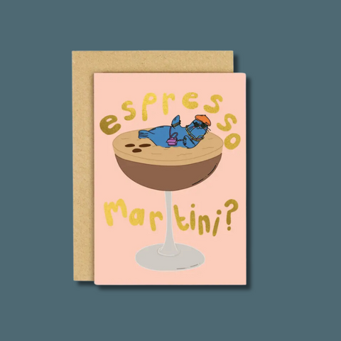 Espresso Martini Card