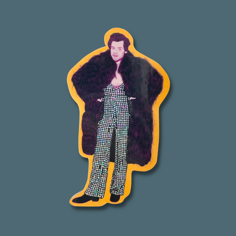 Harry in a coat