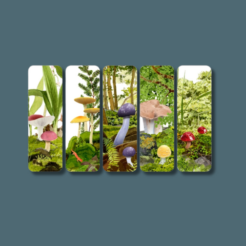 Mushroom Cove Bookmark Set 