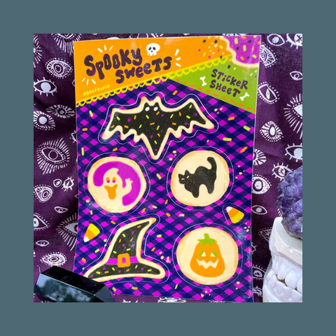 Halloween Cookies Sticker Sheet