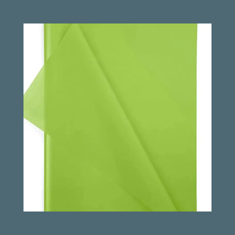 Solid Green Tissue Paper 