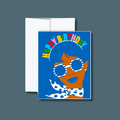 Happy Birthday Headband Card