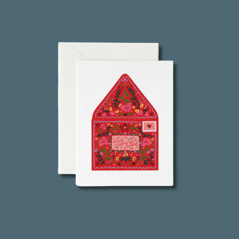 Write More Letters Greeting Card