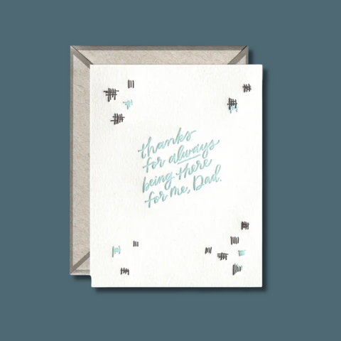 Always There Dad Card