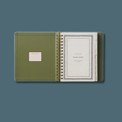 2027 Paisley 17-Month Academic Covered Spiral Planner