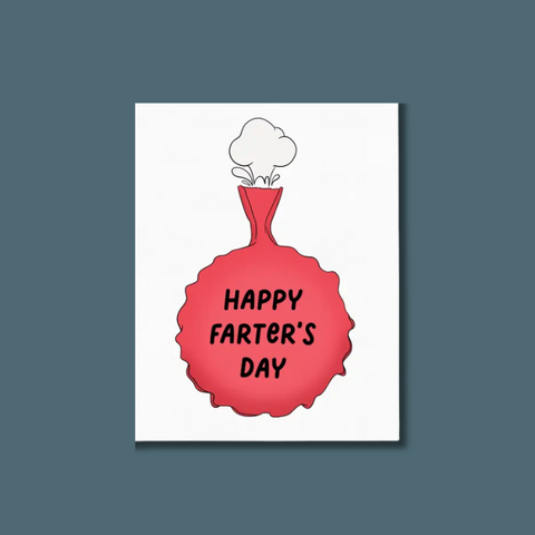 Happy Farter's Day Card