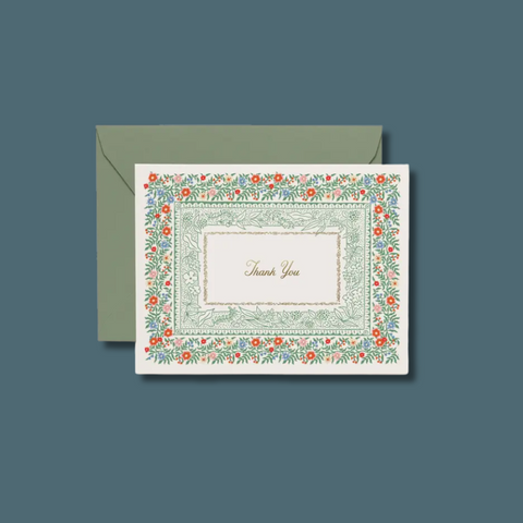 Rosette Thank You Card Boxed Set