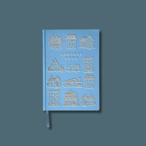 Blue Houses Address Book