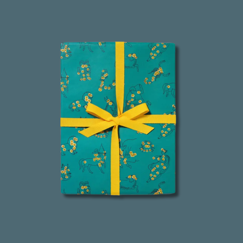 Richard Scarry Celestial Zodiac Wrapping Sheet