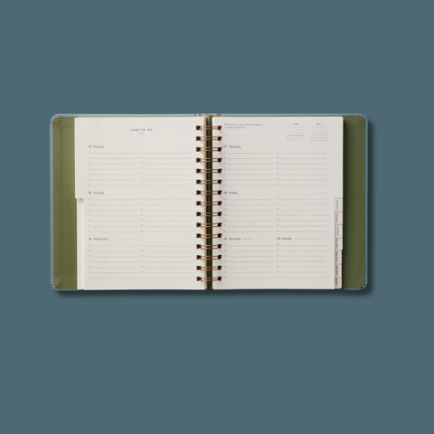 2027 Paisley 17-Month Academic Covered Spiral Planner