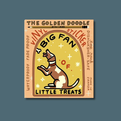 Big Fan Of Little Treats Sticker