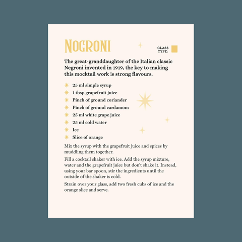 The Mocktail Deck: 52 Classic And Modern Mocktail Recipe Cards For Every Occasion