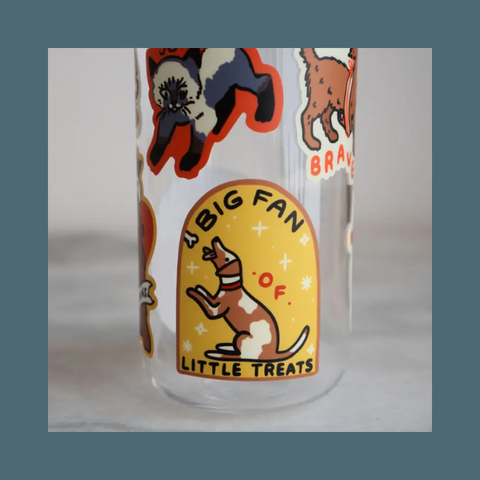 Big Fan Of Little Treats Sticker