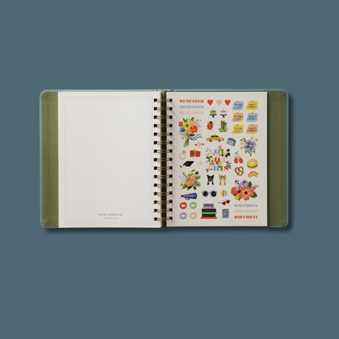 2027 Paisley 17-Month Academic Covered Spiral Planner