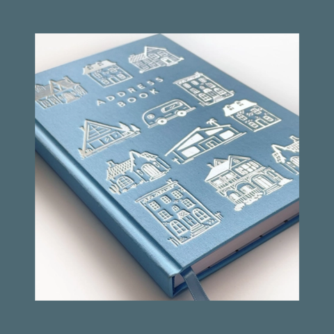 Blue Houses Address Book