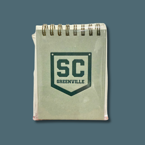 Greenville Pennant Mini Jotter Notebook