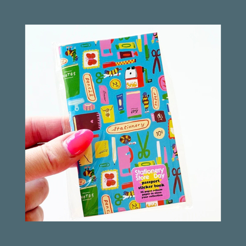 Supply Chain Mini Passport Sticker Book