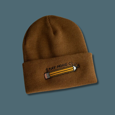 Stay Home Club Pencil Beanie