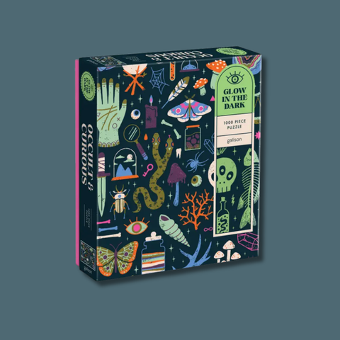 Occult And Curious 1000 Piece Glow In The Dark Puzzle